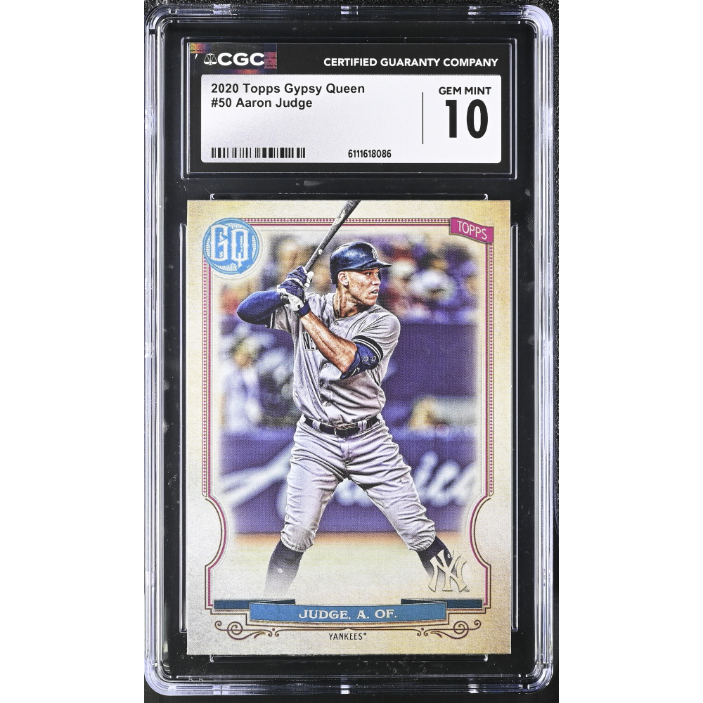 Aaron Judge 2020 Topps Gypsy Queen #50 (CGC 10) at PristineAuction.com