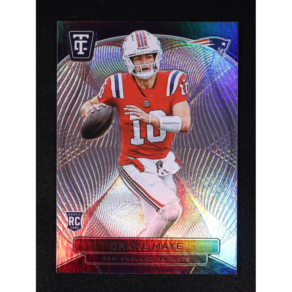 Drake Maye 2024 Totally Certified Mirror #121 RC at PristineAuction.com