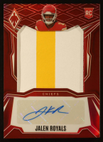 Jalen Royals 2025 Panini Phoenix Rookie Patch Autographs Red #21 #65/99 RC at PristineAuction.com