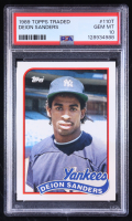 Deion Sanders 1989 Topps Traded #110T RC (PSA 10) at PristineAuction.com