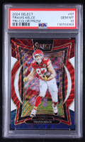 Travis Kelce 2024 Select Prizm Tri Color #97 #024/299 (PSA 10) at PristineAuction.com