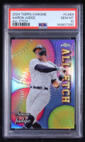 Aaron Judge 2024 Topps Chrome All Etch #CAE6 (PSA 10) at PristineAuction.com