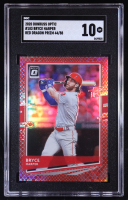 Bryce Harper 2020 Donruss Optic Red Dragon #183 #44/88 (SGC 10) at PristineAuction.com