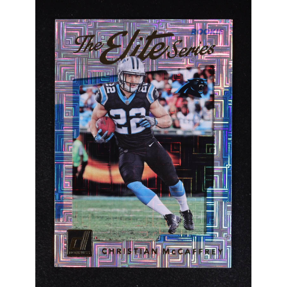 Christian McCaffrey 2017 Donruss The Elite Series Rookies #5 RC at PristineAuction.com