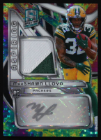 MarShawn Lloyd 2024 Panini Spectra Aspiring Patch Autographs Celestial #15 #48/75 RC at PristineAuction.com