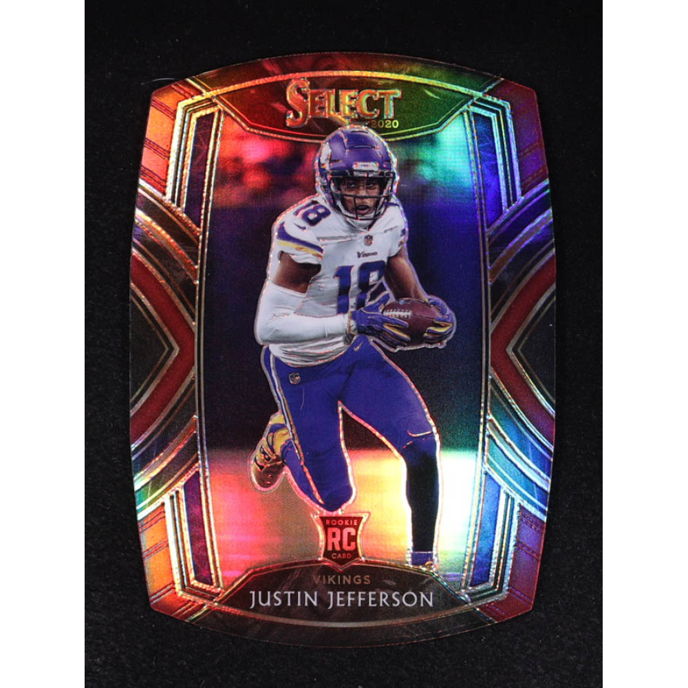 Justin Jefferson 2020 Select Prizm Maroon Die Cut #261 RC at PristineAuction.com