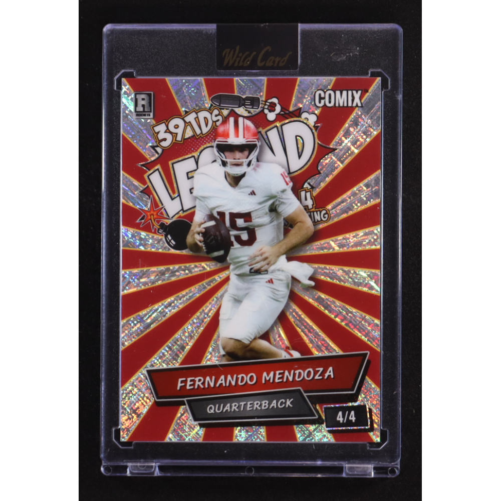 Fernando Mendoza 2025 Wild Card Comix Legend #ACBL-FM011 RC #4/4 at PristineAuction.com