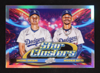 Mookie Betts / Shohei Ohtani 2025 Topps Cosmic Chrome Dual Star Clusters #DSC4 at PristineAuction.com
