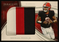 Michael Penix Jr. 2025 Immaculate Collection Immaculate Numbers #3 #11/25 at PristineAuction.com