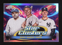 Mickey Mantle / Aaron Judge / Babe Ruth 2025 Topps Cosmic Chrome Triple Star Clusters #TSC2 at PristineAuction.com
