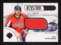 Alex Ovechkin 2016-17 Upper Deck Keystone Fabrics #KF-AO #30/99 at PristineAuction.com