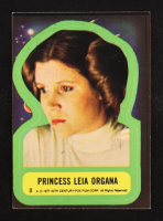 Princess Leia Organa 1977 Topps Star Wars Stickers #2 at PristineAuction.com