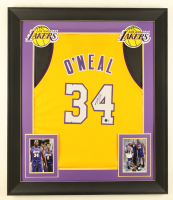 Shaquille O'Neal Signed Custom Framed Jersey Display (Beckett) at PristineAuction.com