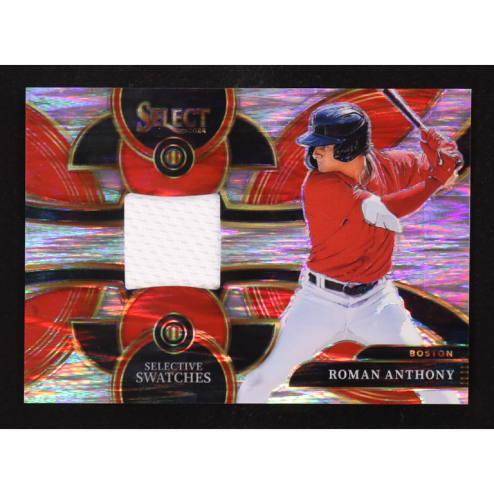 Roman Anthony 2024 Panini Select Selective Swatches #SS-RA RC at PristineAuction.com