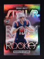 Drake Maye 2024 Rookies and Stars Stellar Rookies Silver #6 RC at PristineAuction.com