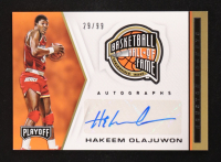 Hakeem Olajuwon 2019-20 Panini Chronicles Hall of Fame Autographs #12 #29/99 at PristineAuction.com