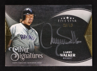 Larry Walker 2024 Topps Five Star Silver Signatures #SSLW #25/40 at PristineAuction.com