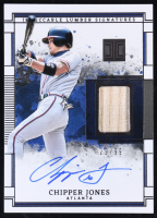 Chipper Jones 2025 Panini Impeccable Impeccable Lumber Signatures #34 #29/99 at PristineAuction.com