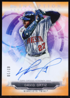 David Ortiz 2019 Topps Inception Legendary Debut Autographs Orange #LDADO #02/10 at PristineAuction.com