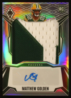 Matthew Golden 2025 Panini Phoenix Rookie Patch Autographs Silver #13 #033/149 RC at PristineAuction.com