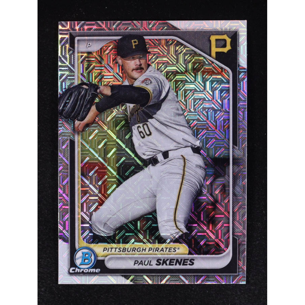 Paul Skenes 2024 Bowman Chrome Mega Box Prospects #BCP125 RC at PristineAuction.com