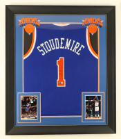 Amar'e Stoudemire Signed Custom Framed Jersey Display (Beckett) at PristineAuction.com