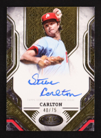 Steve Carlton 2025 Topps Tier One Prime Performers Autographs #PPA-SC #40/75 at PristineAuction.com