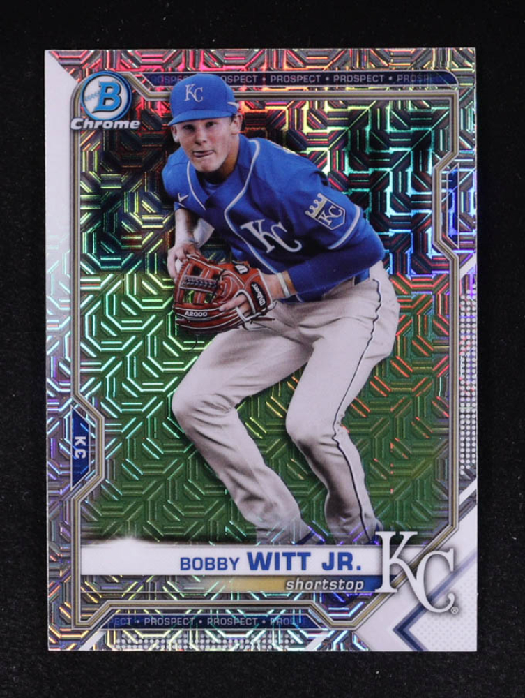 Bobby Witt Jr. 2021 Bowman Chrome Mega Box Prospects Refractors #BCP193 RC