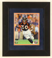 Terrell Davis Signed Broncos Custom Framed Photo Inscribed "SB XXXII MVP" (Radtke) at PristineAuction.com