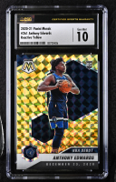 Anthony Edwards 2020-21 Panini Mosaic Mosaic Reactive Yellow #261 RC (CGC 10) at PristineAuction.com