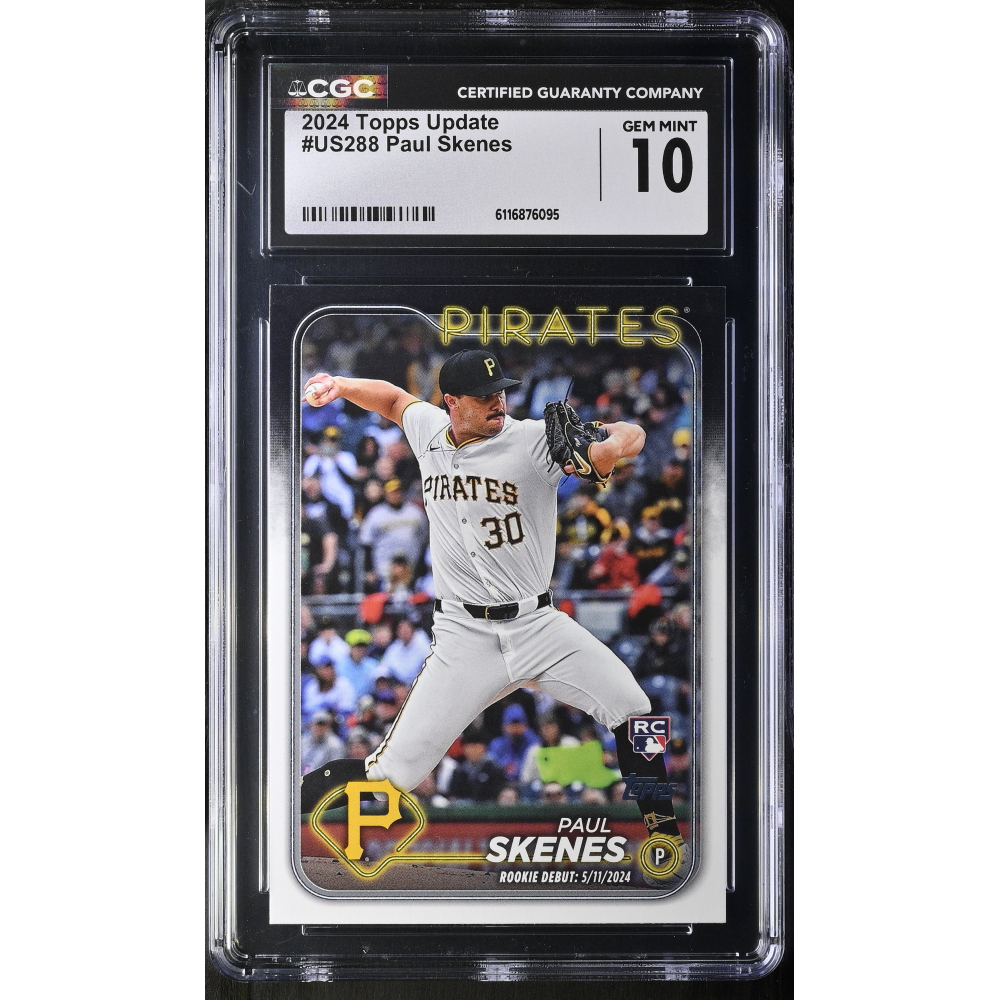 Paul Skenes 2024 Topps Update #US288 RC (CGC 10) at PristineAuction.com