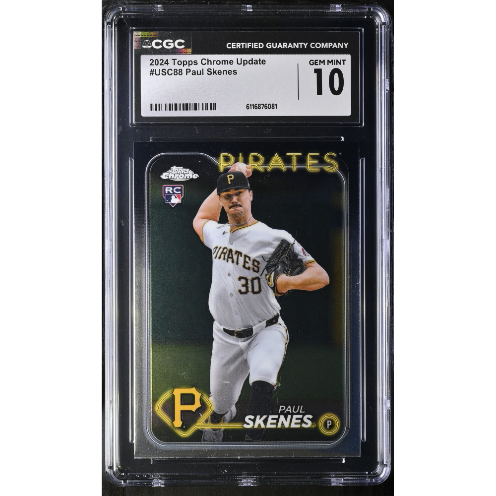 Paul Skenes 2024 Topps Chrome Update #USC88 (CGC 10) at PristineAuction.com