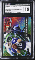 Peyton Manning 2024 Wild Card QB1 On The Clock Rainbow Green Lava #PM3 #8/8 (CGC 10) at PristineAuction.com
