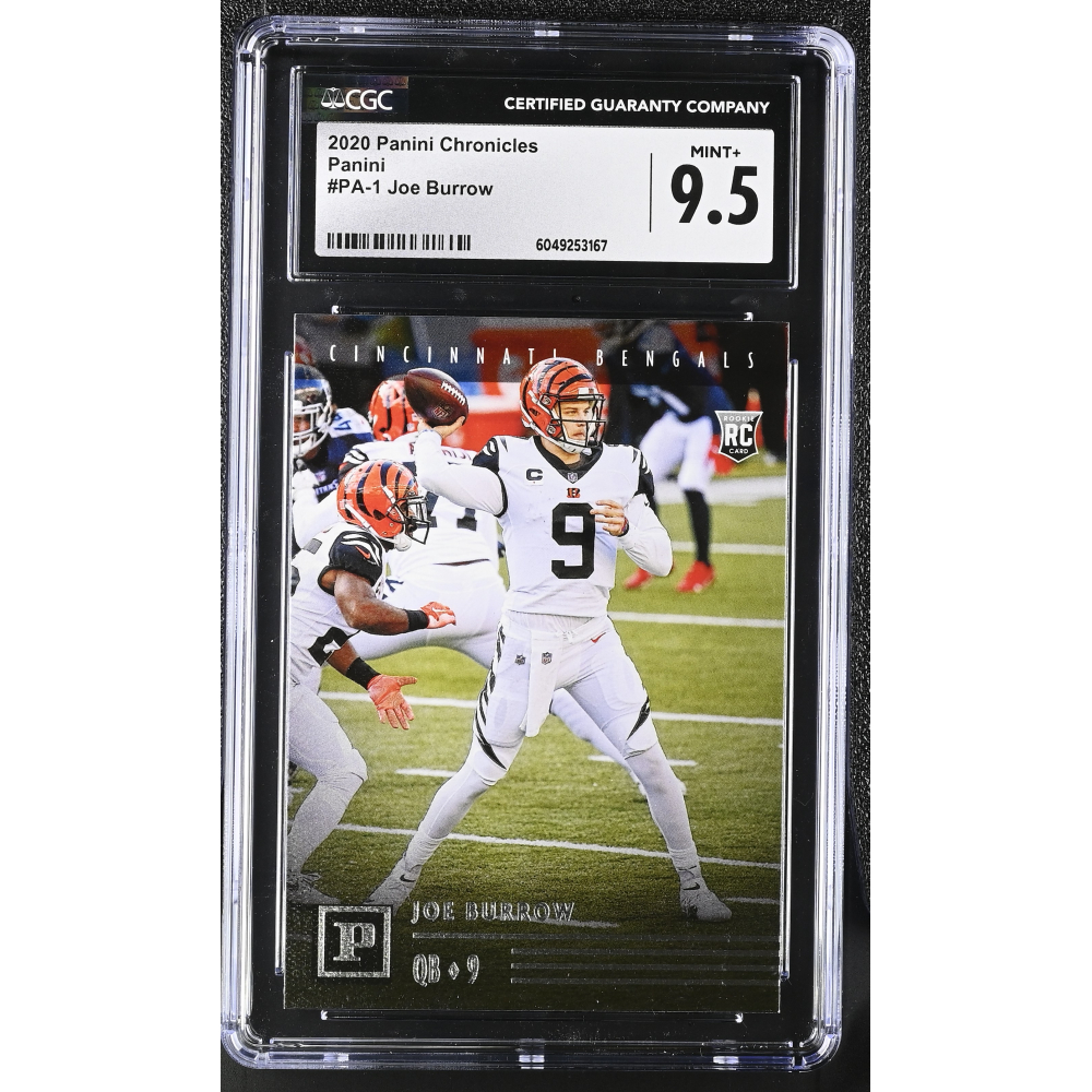 Joe Burrow 2020 Panini Chronicles Panini #PA1 RC (CGC 9.5) at PristineAuction.com