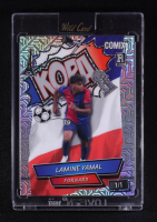 Lamine Yamal 2025 Wild Card Black Label Kopa Mojo #ACBLKLY11 #1/1 RC at PristineAuction.com