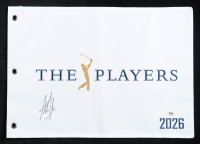 Akshay Bhatia Signed 2026 The Players Championship Golf Pin Flag (PSA) at PristineAuction.com