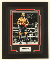 Mike Tyson Signed Custom Framed Photo Display (Beckett & Tyson) at PristineAuction.com