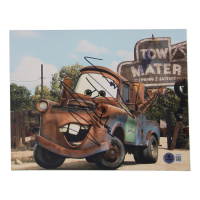 Larry the Cable Guy Signed "Cars" 8x10 Photo (Beckett) at PristineAuction.com