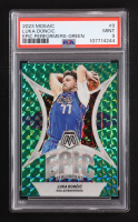 Luka Doncic 2023-24 Panini Mosaic Epic Performers Mosaic Green #9 (PSA 9) at PristineAuction.com