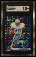 Barry Sanders 2025 Panini Mosaic Mosaic Blue #291 #76/99 HOF (SGC 10) at PristineAuction.com