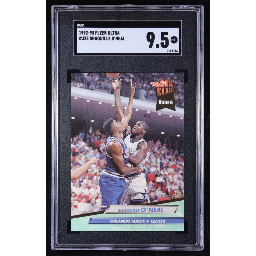 Shaquille O'Neal 1992-93 Ultra #328 RC (SGC 9.5) at PristineAuction.com
