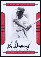 Ken Griffey Sr. 2017 Panini National Treasures Pastime Signatures #35 #20/49 at PristineAuction.com