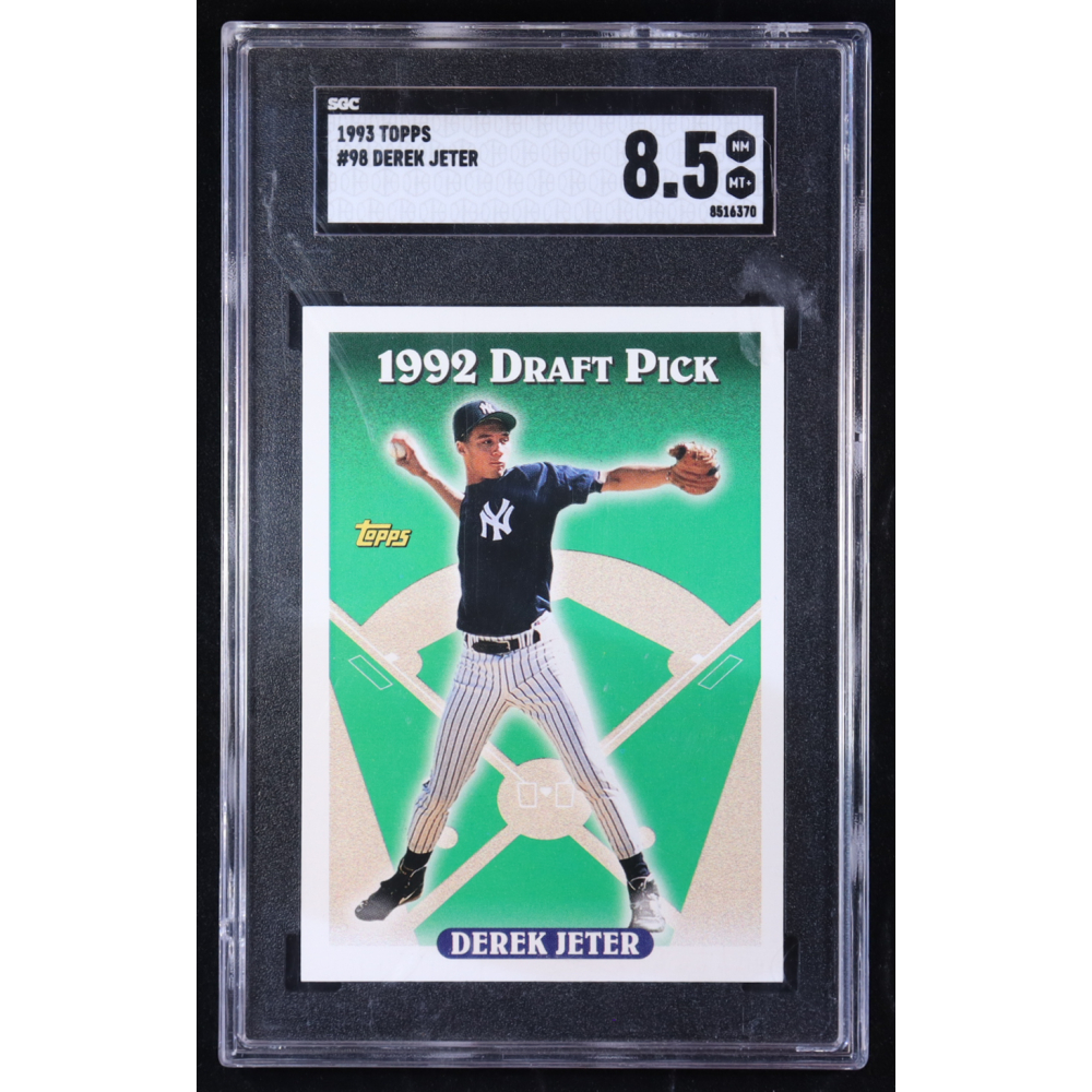 Derek Jeter 1993 Topps #98 RC (SGC 8.5) at PristineAuction.com