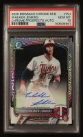 Walker Jenkins 2025 Bowman Chrome Mega Box Prospect Autographs #BMAWJ RC (PSA 10) at PristineAuction.com