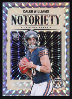 Caleb Williams 2024 Panini Mosaic Notoriety #18 RC at PristineAuction.com