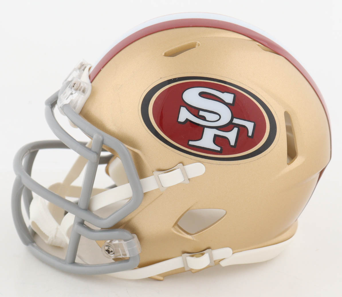 Bill Romanowski Signed 49ers Speed Mini Helmet (Beckett) at PristineAuction.com Bill Romanowski Signed 49ers Speed Mini Helmet (Beckett) at PristineAuction.com