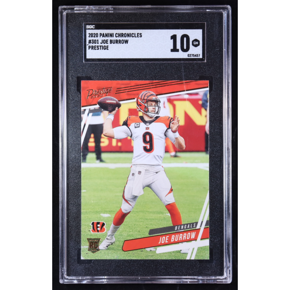 Joe Burrow 2020 Prestige Chronicles #301 RC (SGC 10) at PristineAuction.com