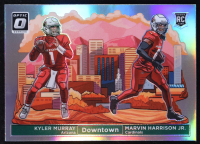 Kyler Murray / Marvin Harrison Jr. RC 2024 Donruss Optic Downtown Duos #15 at PristineAuction.com