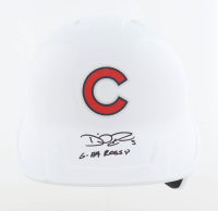 David Ross Signed Cubs Full-Size Chrome Batting Helmet Inscribed "G-Pa Rossy" (Schwartz) at PristineAuction.com