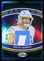 Justin Herbert 2024 Panini Certified Ballers Mirror Teal #CBM-JHT #25/25 at PristineAuction.com